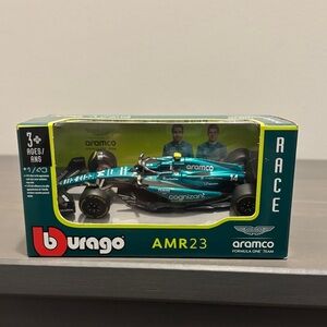 Bburago AMR23 Diecast Model Car Aston Martin
